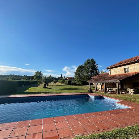 Casa De Campo Con Piscina, Entera O Por Habitaciones Amoeiro Luaran gambar