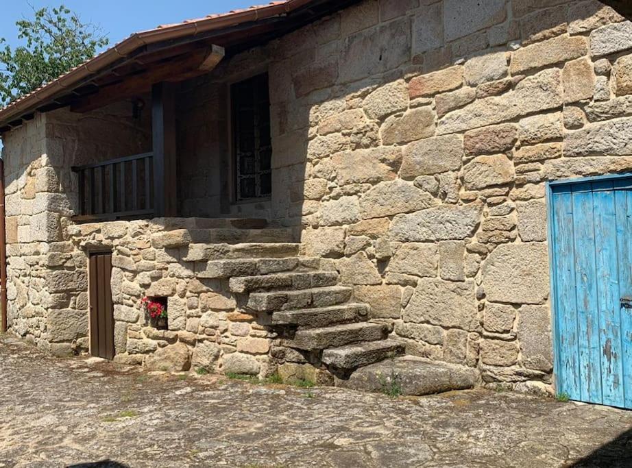 Casa De Campo Con Piscina, Entera O Por Habitaciones Amoeiro Luaran gambar