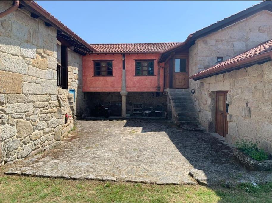 Casa De Campo Con Piscina, Entera O Por Habitaciones Amoeiro Luaran gambar